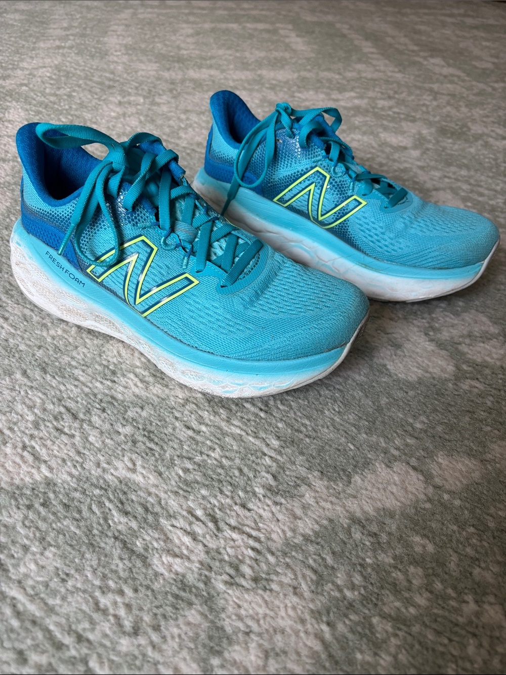 New Balance Teal Blue Fresh Foam Sneakers